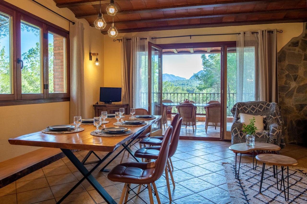 Aldeamia, Cozy Villa For 8 People, Pool, Mountain View, Beach At 8 Min Vilanova de Escornalbou Bagian luar foto