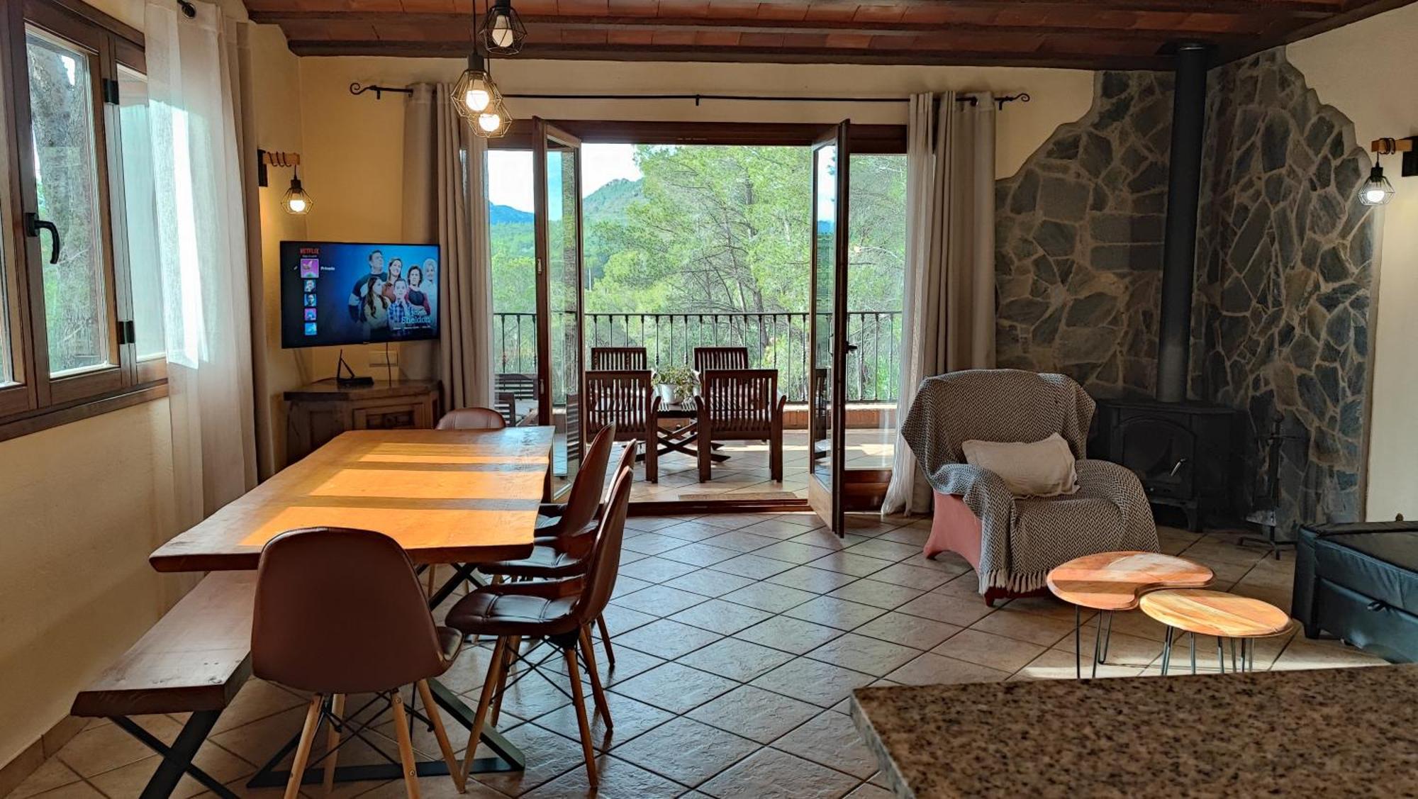 Aldeamia, Cozy Villa For 8 People, Pool, Mountain View, Beach At 8 Min Vilanova de Escornalbou Bagian luar foto